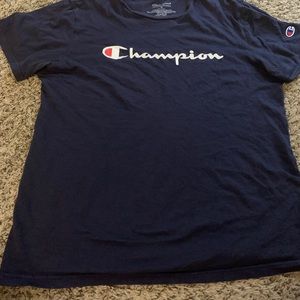 Champion blue shirt
